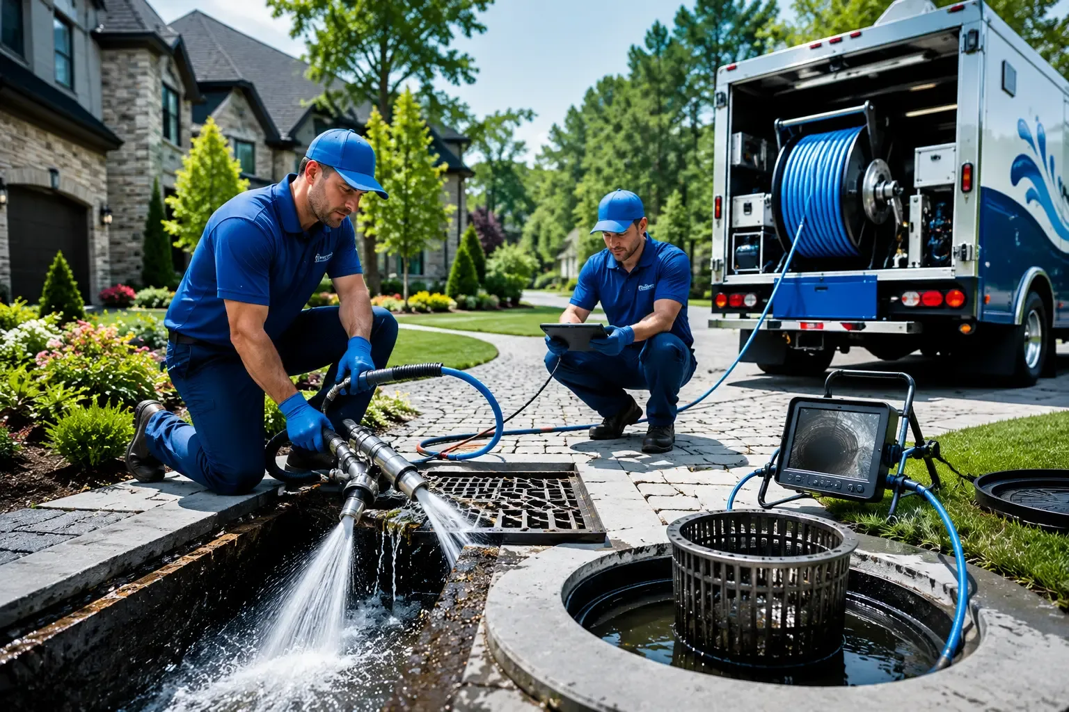 Local outdoor drain cleaning professionals in Hallsboro, NC